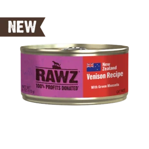 94% Venison Recipe with Green Mussels Pate Cat Food 24/6oz cans