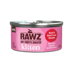 Kitten Beef & Beef Liver Cat Food 18/2.8oz